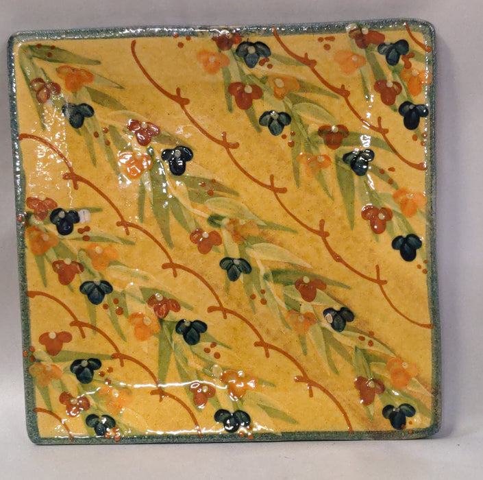 GLAZED TERRACOTTA TRAY-PROVENCE FRANCE