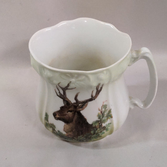 SHAVING MUG WITH DEER