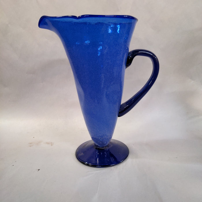 COBALT BLUE FOOTED PITCHER