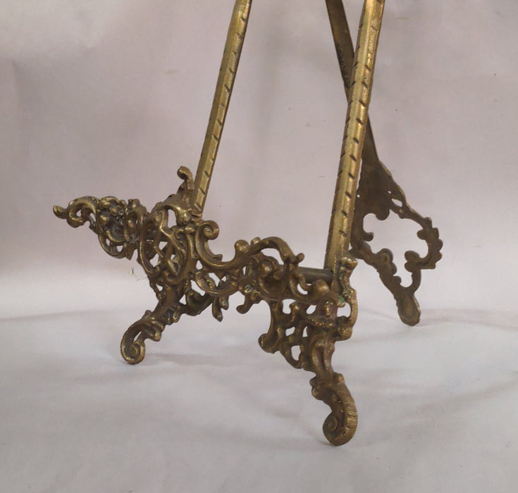 SMALL BRASS EASEL