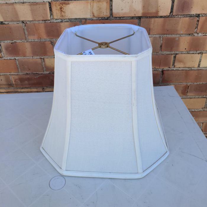 OCTAGON SHAPED LINEN SHADE