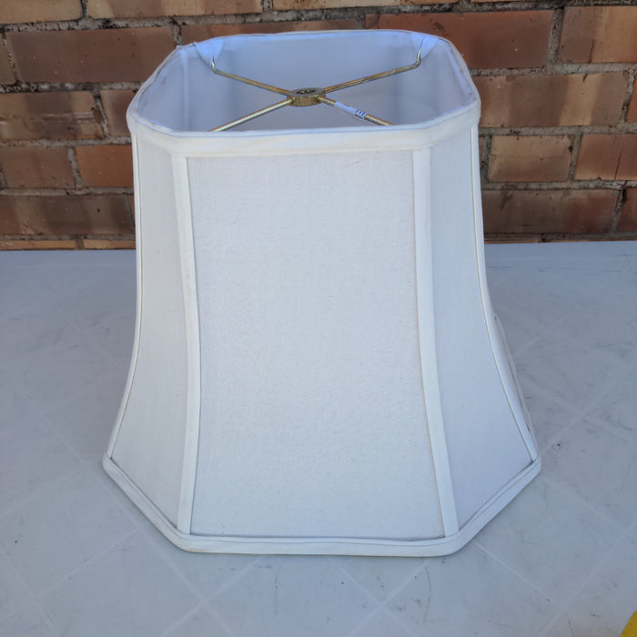 OCTAGON SHAPED LINEN SHADE