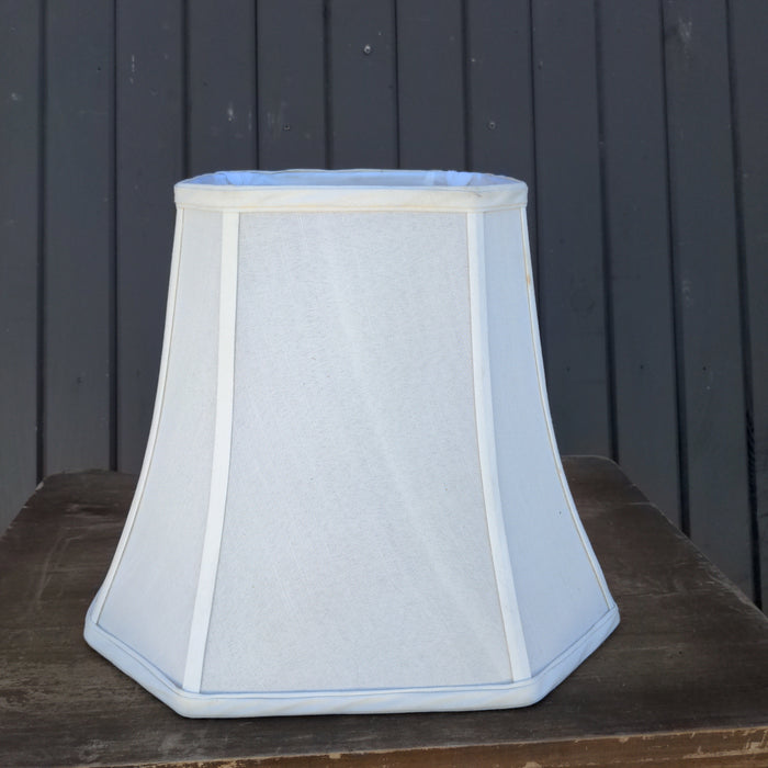 OCTAGON SHAPED LINEN SHADE