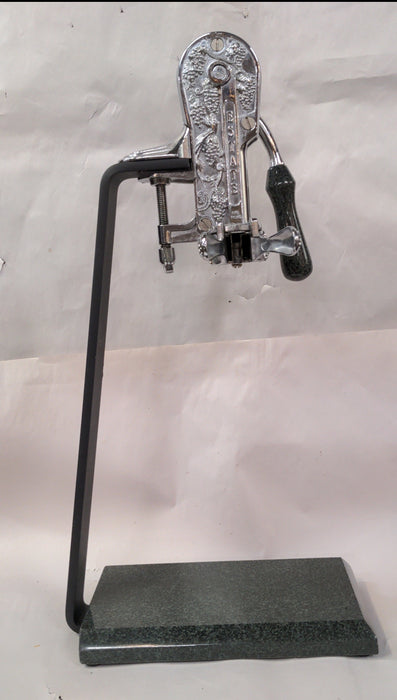 ESTATE SILVER PLATE CORK PULLER