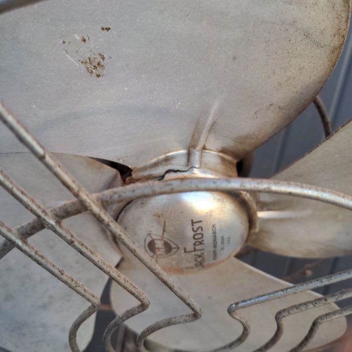 VINTAGE FLOOR FAN AS FOUND KNAPP-MONARCH "JACK FROST"