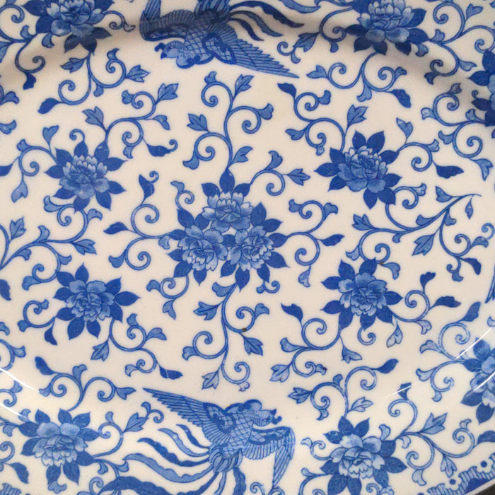 BLUE & WHITE NORITAKE SMALL OVAL PLATTER - JAPAN
