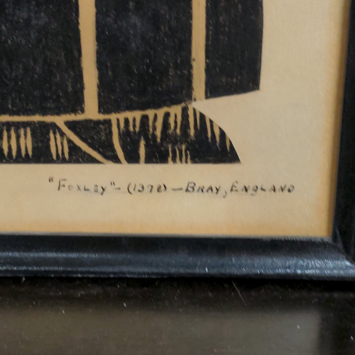 PAIR OF TALL RUBBINGS