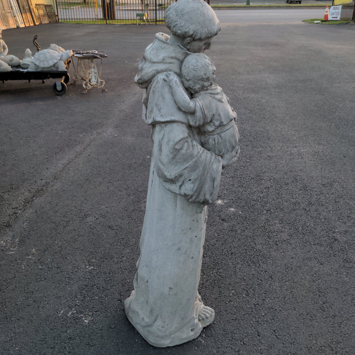 CONCRETE SAINT ANTHONY WITH CHRIST CHILD