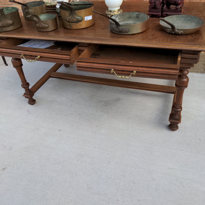 HENRI II WALNUT WRITING TABLE