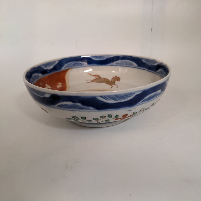 JAPANESE IMARI STYLE BOWL