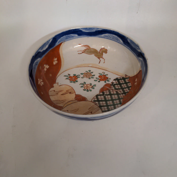 JAPANESE IMARI STYLE BOWL