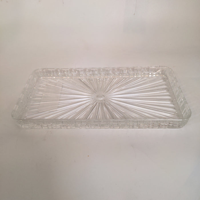 RECTANGULAR GLASS TRAY