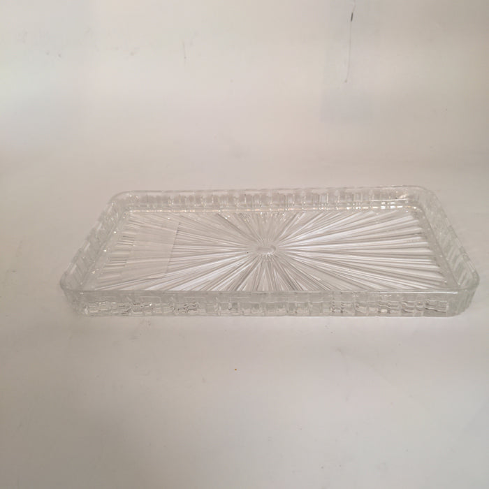 RECTANGULAR GLASS TRAY