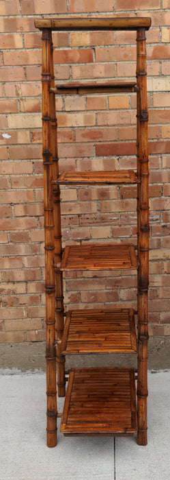 BAMBOO LADDER SHELF
