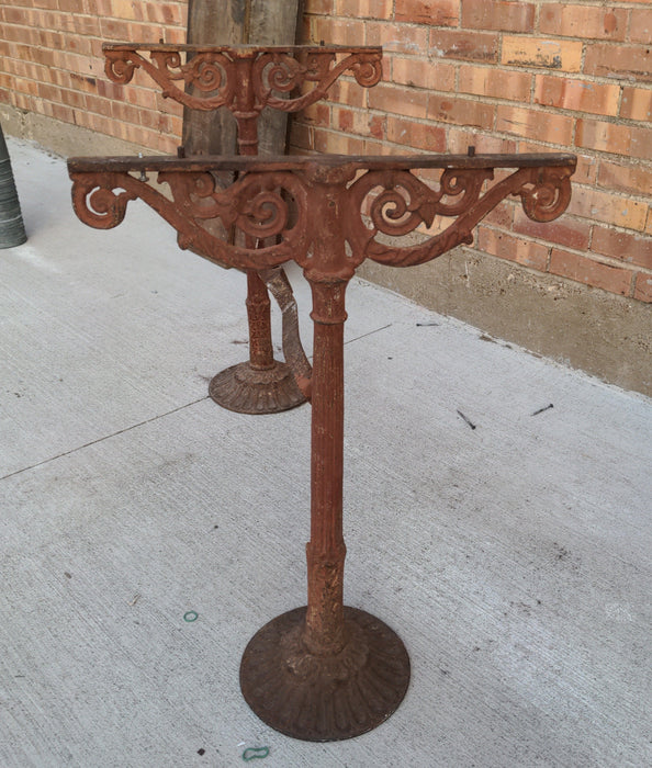 ANTIQUE CAST IRON TABLE BASE