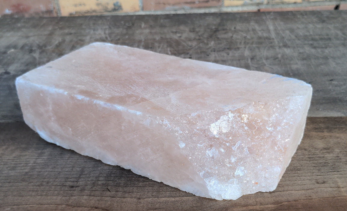 HALITE MINERAL BRICK (NATURAL ROCK SALT) AS FOUND