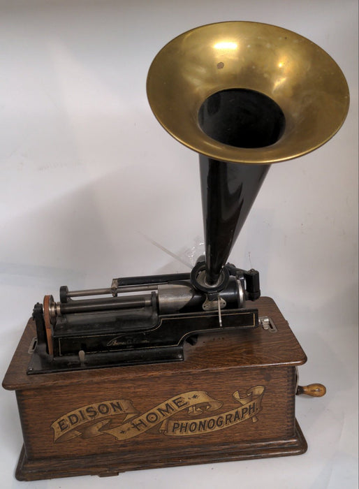 EDISON HOME PHONOGRAPH AS FOUND