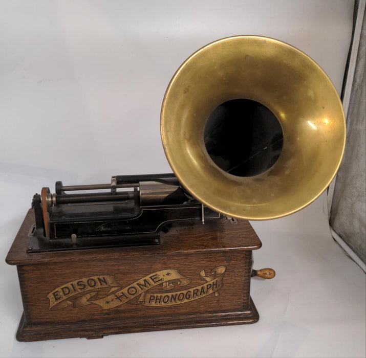 EDISON HOME PHONOGRAPH AS FOUND
