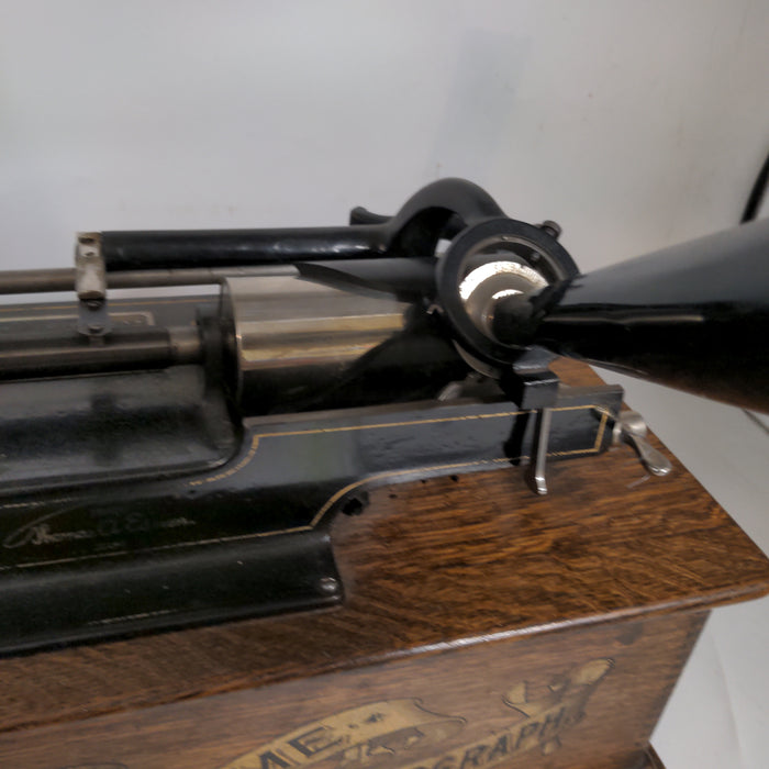 EDISON HOME PHONOGRAPH AS FOUND