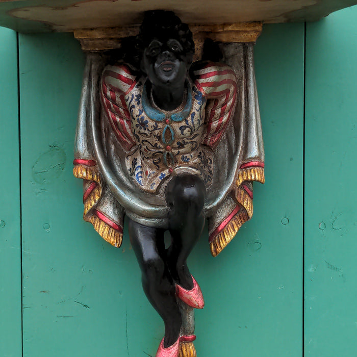 PAIR OF BLACKAMOOR SHELVES