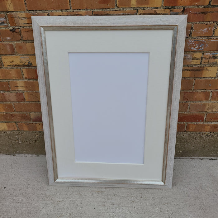 WHITEWASHED WOODEN FRAME