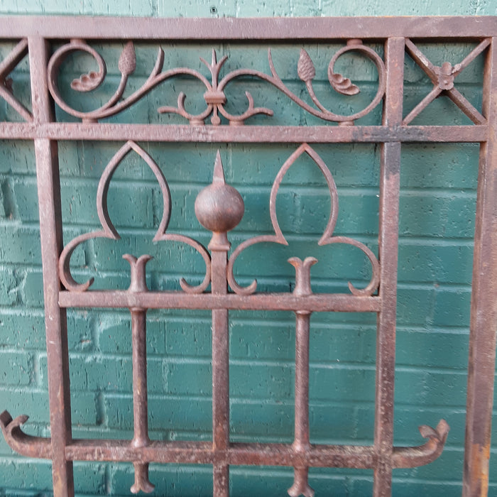 HEAVY IRON PANEL FROM FRENCH ALTER GATE