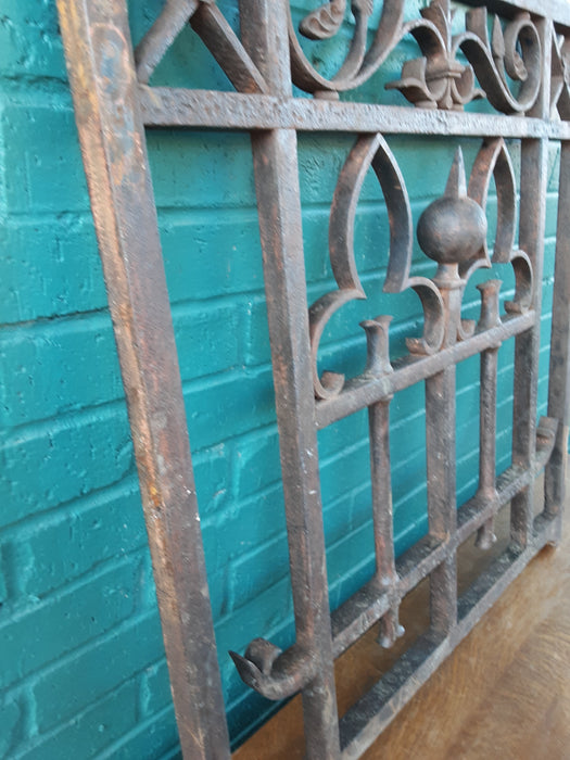 HEAVY IRON PANEL FROM FRENCH ALTER GATE