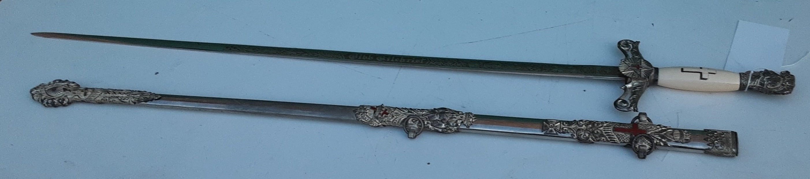 KNIGHTS OF COLUMBUS SILVER SWORD