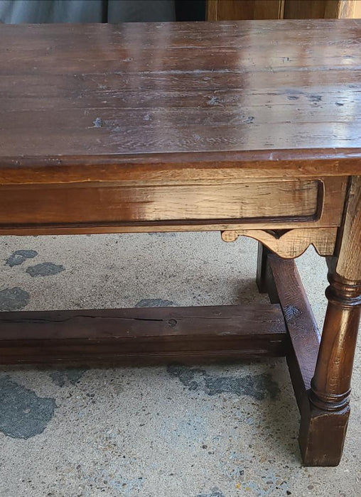 MEDIUM DARK OAK BREAD BOARD ENDS FARM TABLE