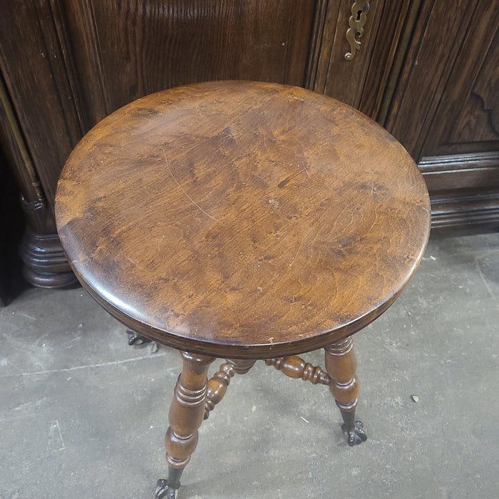 LATE 19TH CENTURY PIANO STOOL