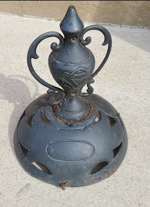 CAST IRON STOVE FINIAL COVER