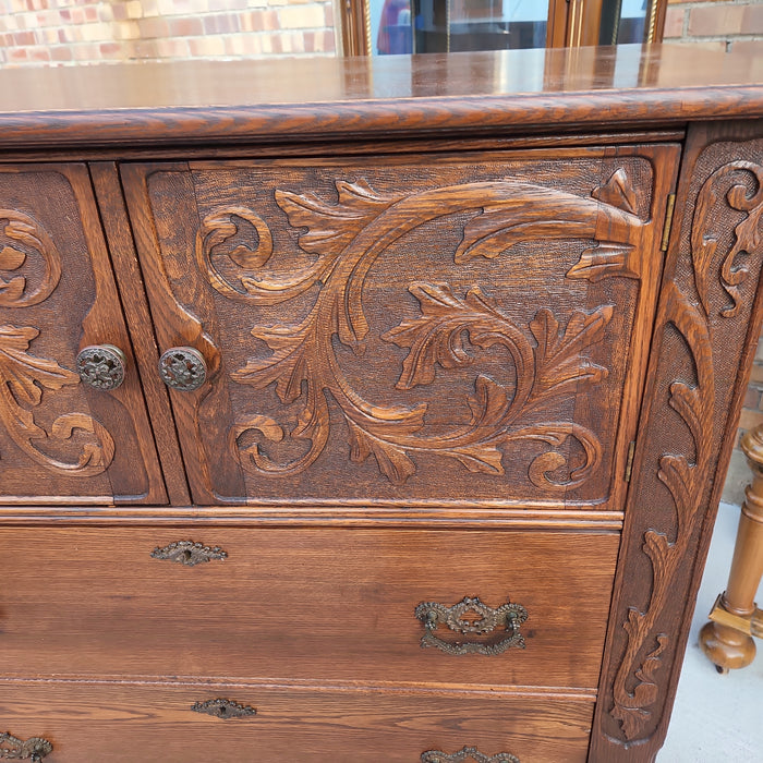 AMERICAN OAK HIGHBOY