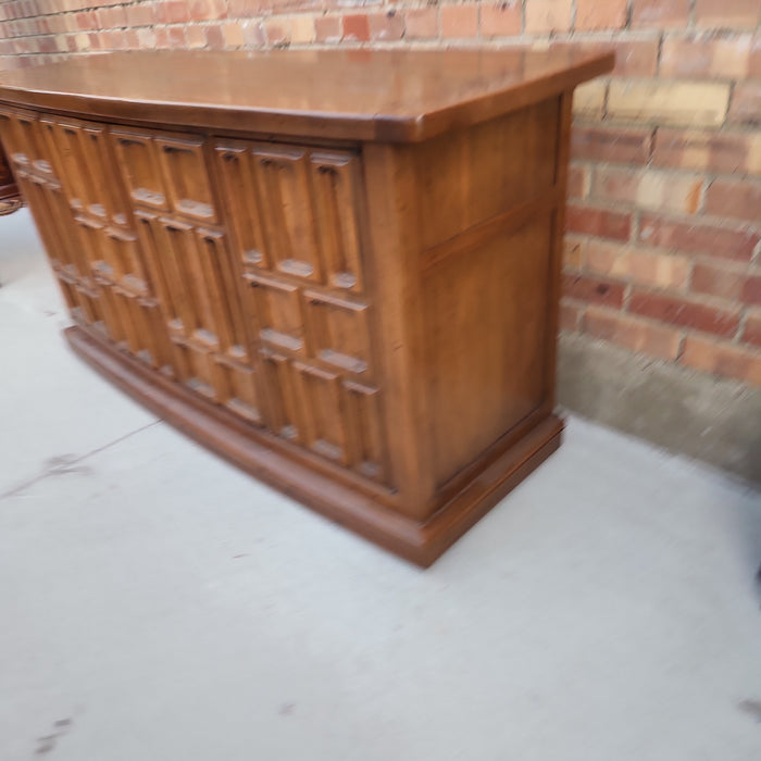 MIDCENTURY CREDENZA WITH PANELS