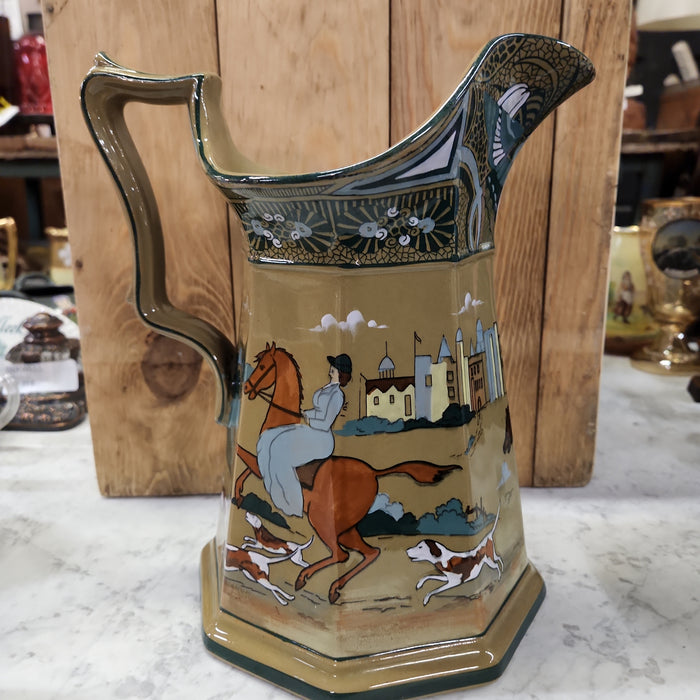 DELDARE WARE BUFFALO POTTERY PITCHER