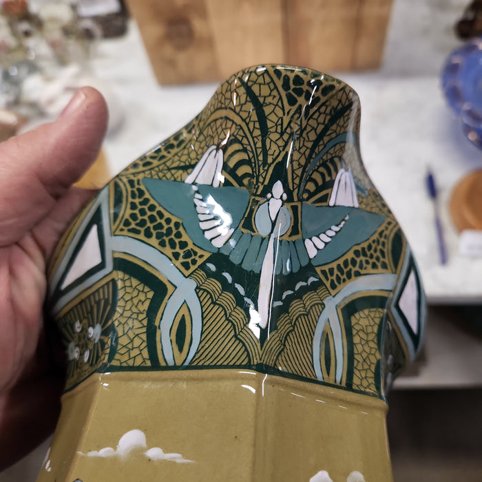 DELDARE WARE BUFFALO POTTERY PITCHER
