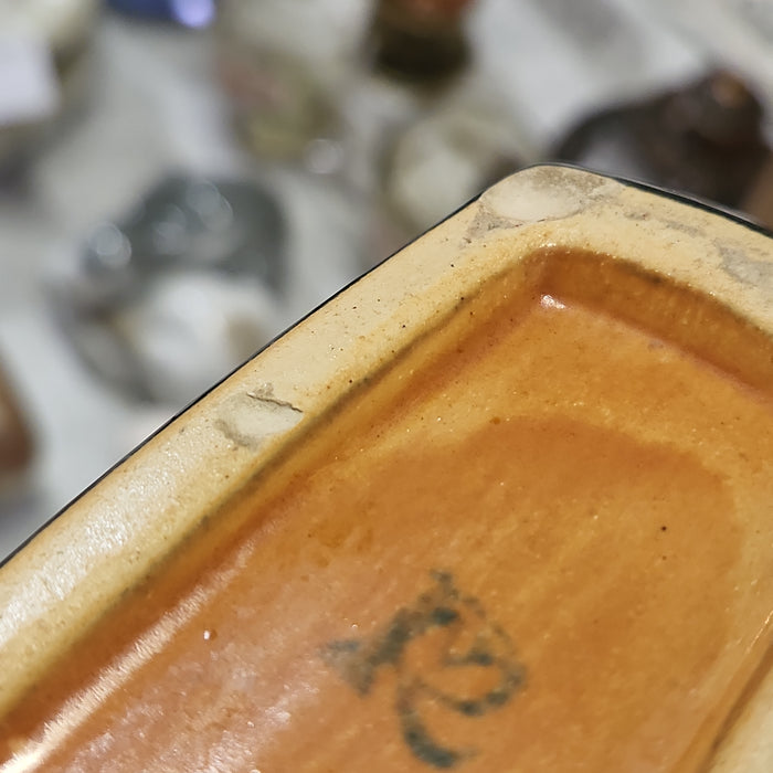 AS FOUND EARLY ROSEVILLE VASE