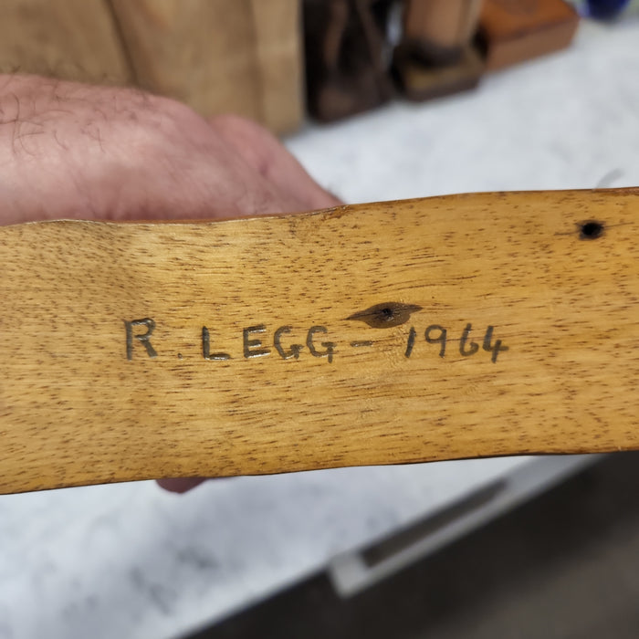 WOOD CARVING OF A DOG