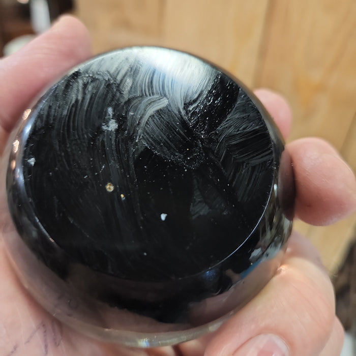 SILVER AND WHITE CORAL FORM PAPERWEIGHT
