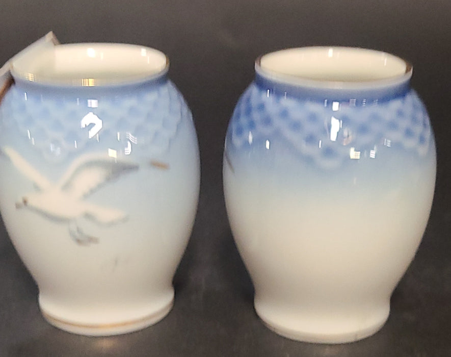 PAIR OF SEAGULL SMALL DANISH VASES