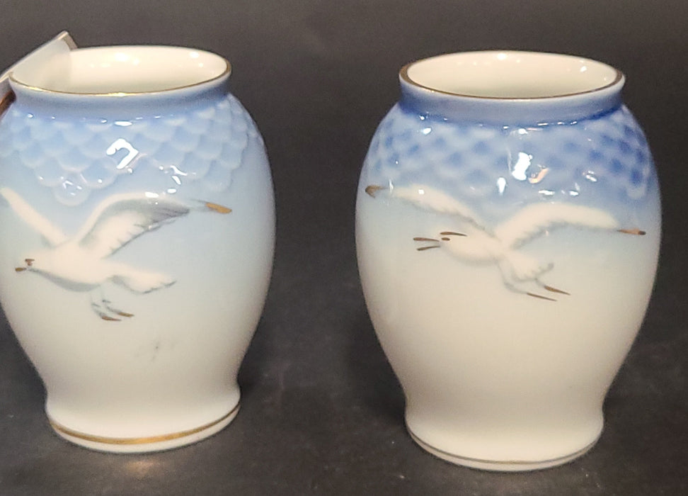 PAIR OF SEAGULL SMALL DANISH VASES