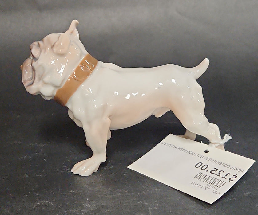 ROYAL COPENHAGEN BULLDOG WITH ATTITUDE