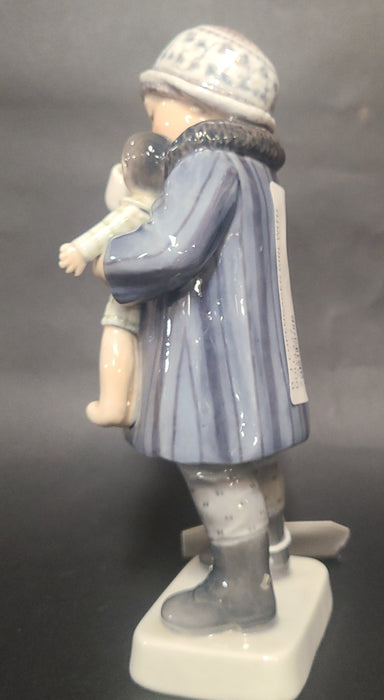 D. J. COPENGAGEN GIRL WITH DOLL