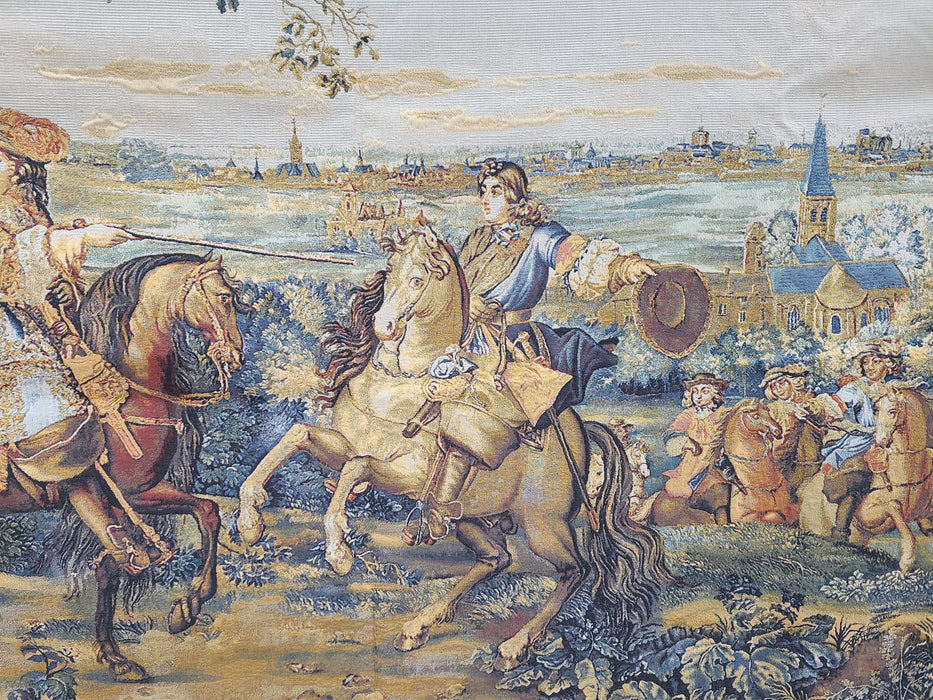 HORIZONTAL TAPESTRY OF YOUNG LOUIS XIV