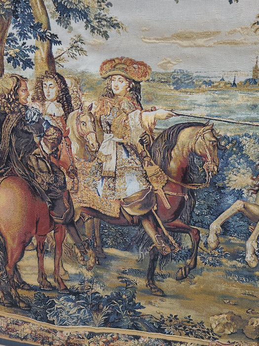 HORIZONTAL TAPESTRY OF YOUNG LOUIS XIV