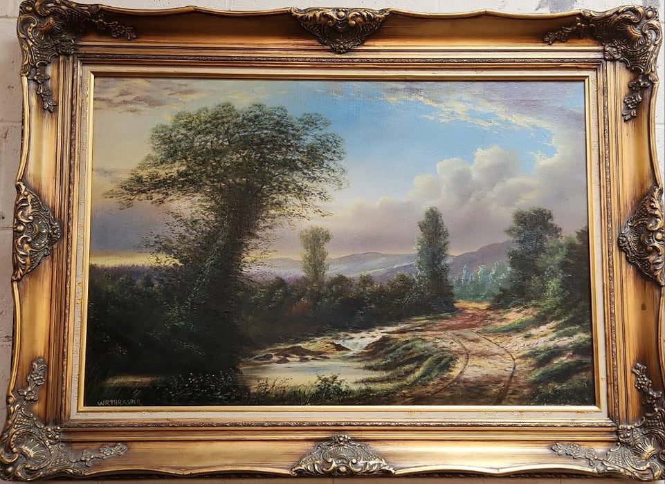 W.R. THRASHER OIL ON CANVAS