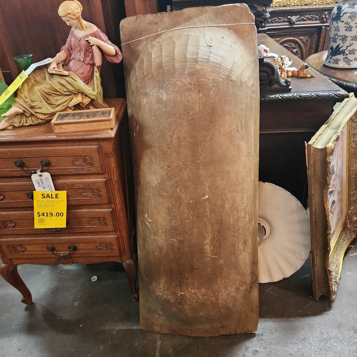 GIANT HAND HEWN DOUGH BOWL