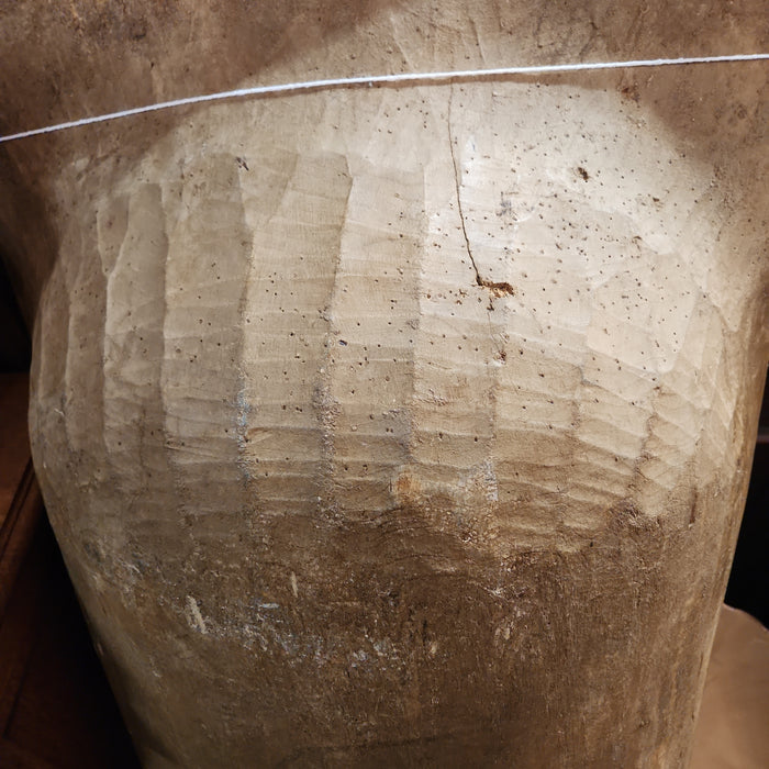 GIANT HAND HEWN DOUGH BOWL