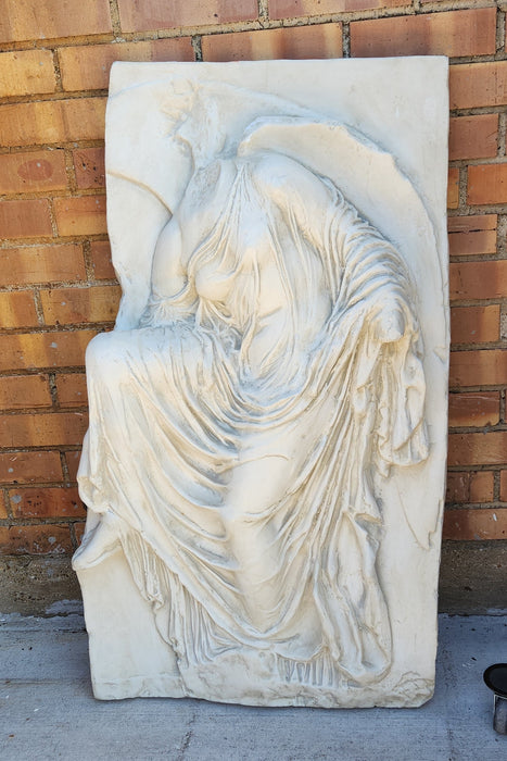 PLASTER CASTING OF HEADLESS ANGEL