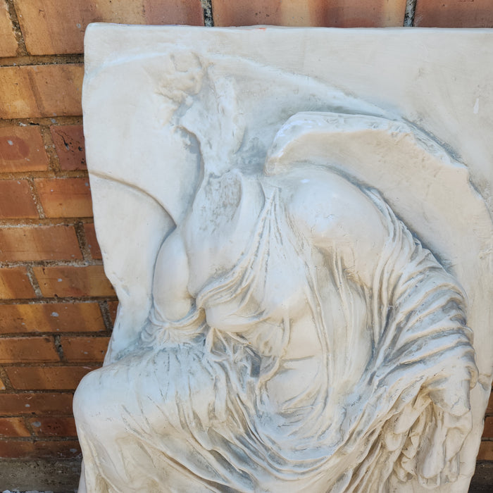 PLASTER CASTING OF HEADLESS ANGEL