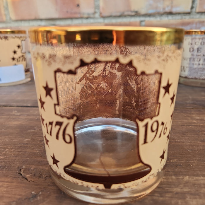 SET OF 4 BICENTENNIAL GLASSES